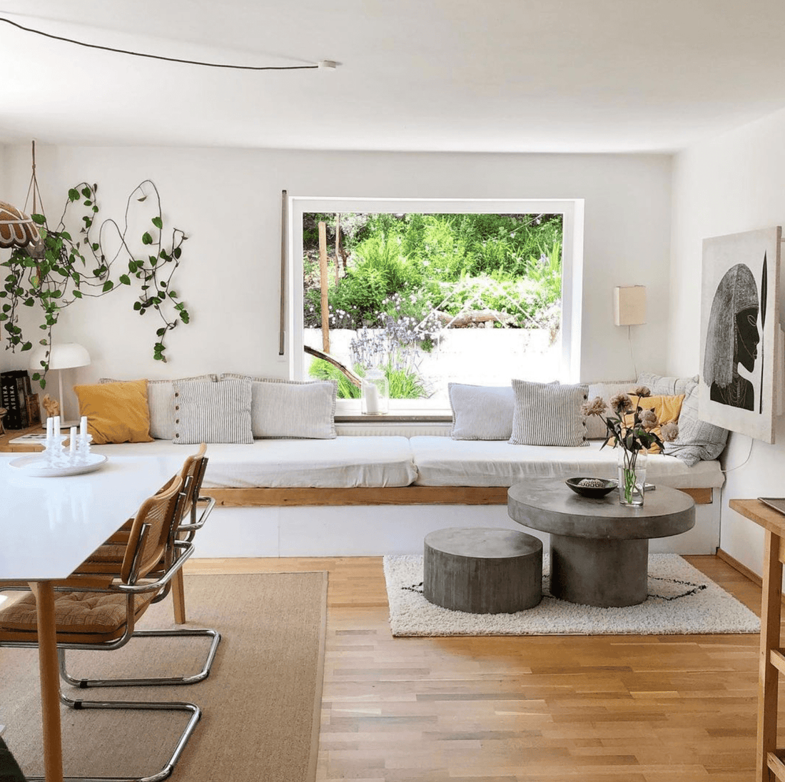 How to Split a Living Room & Dining Room?