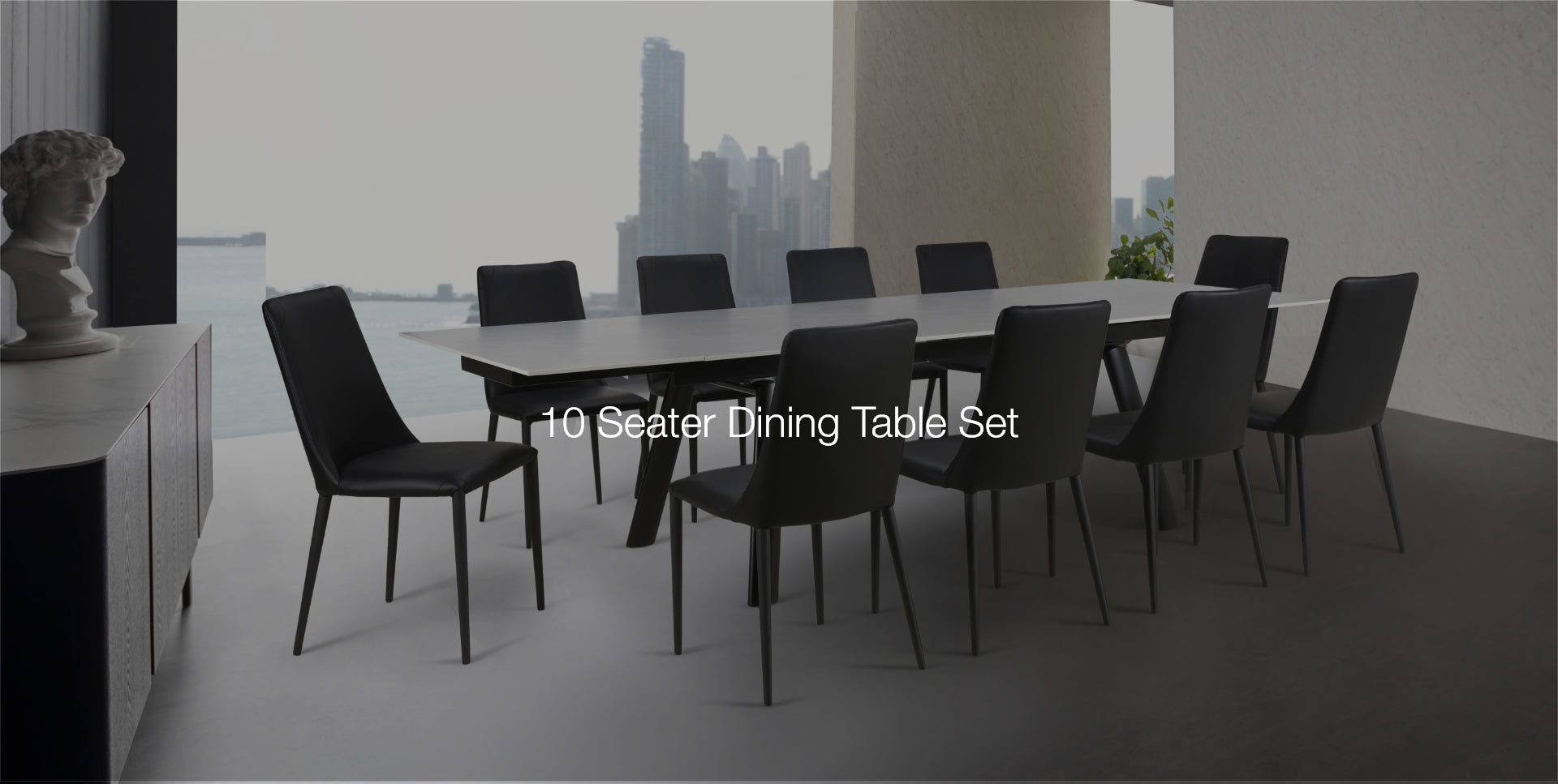 10 Seater Dining Table Set