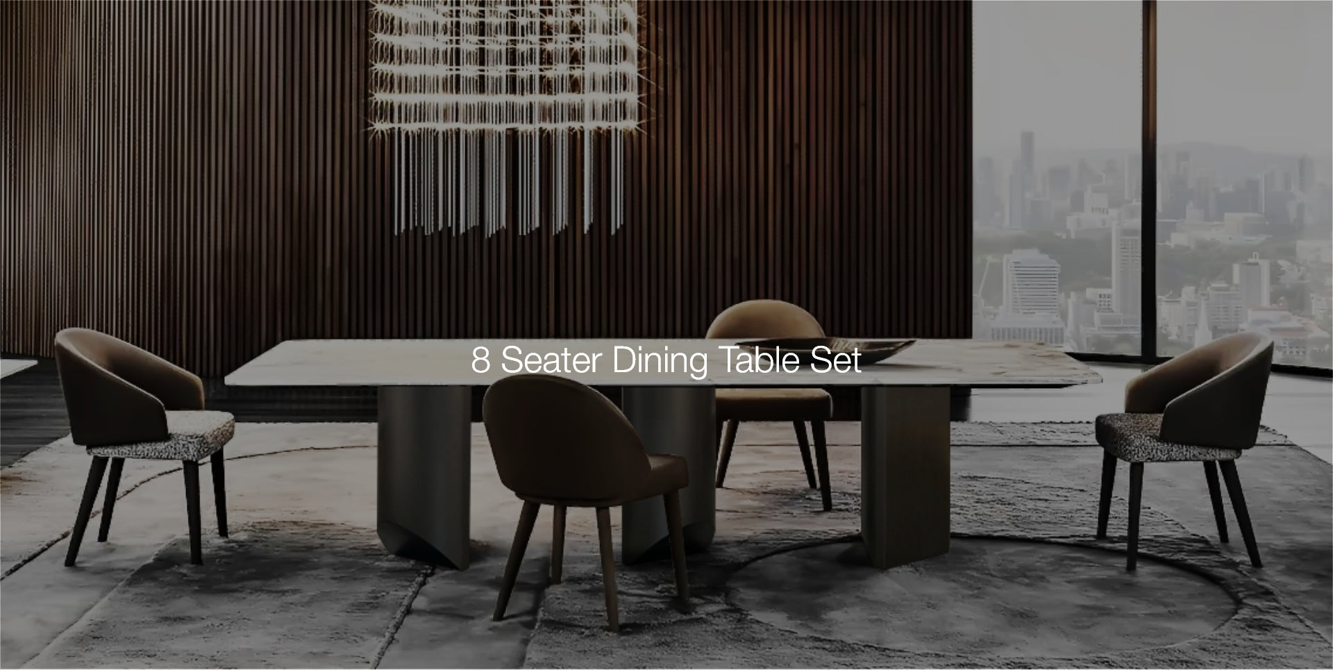8 Seater Dining Table Set