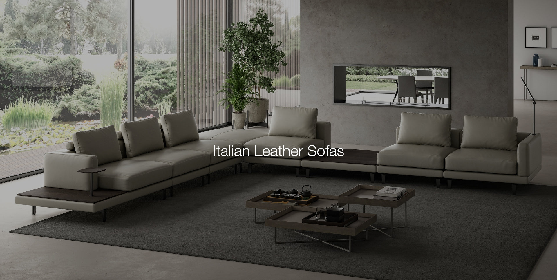 Italian Leather Sofas