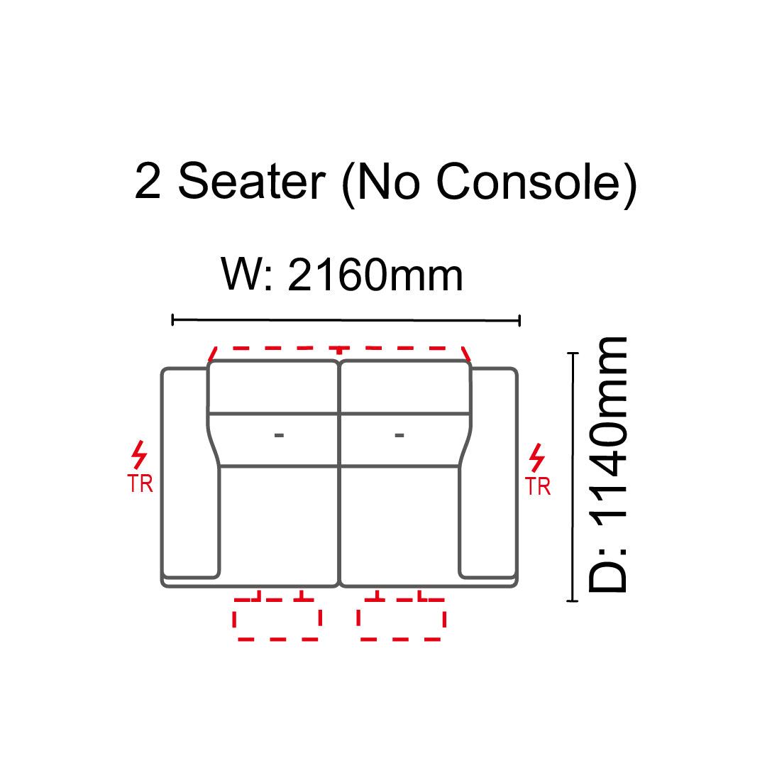 Carelle 2 Seater Sofa