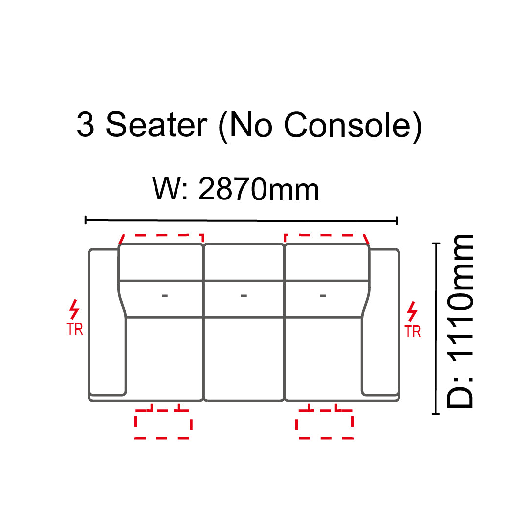 Avery 3 Seater Sofa