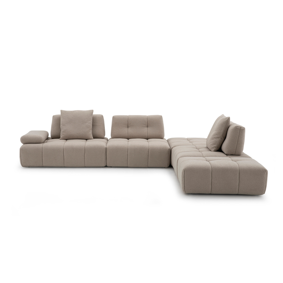 Chiaro L-shape Sofa With Ottoman