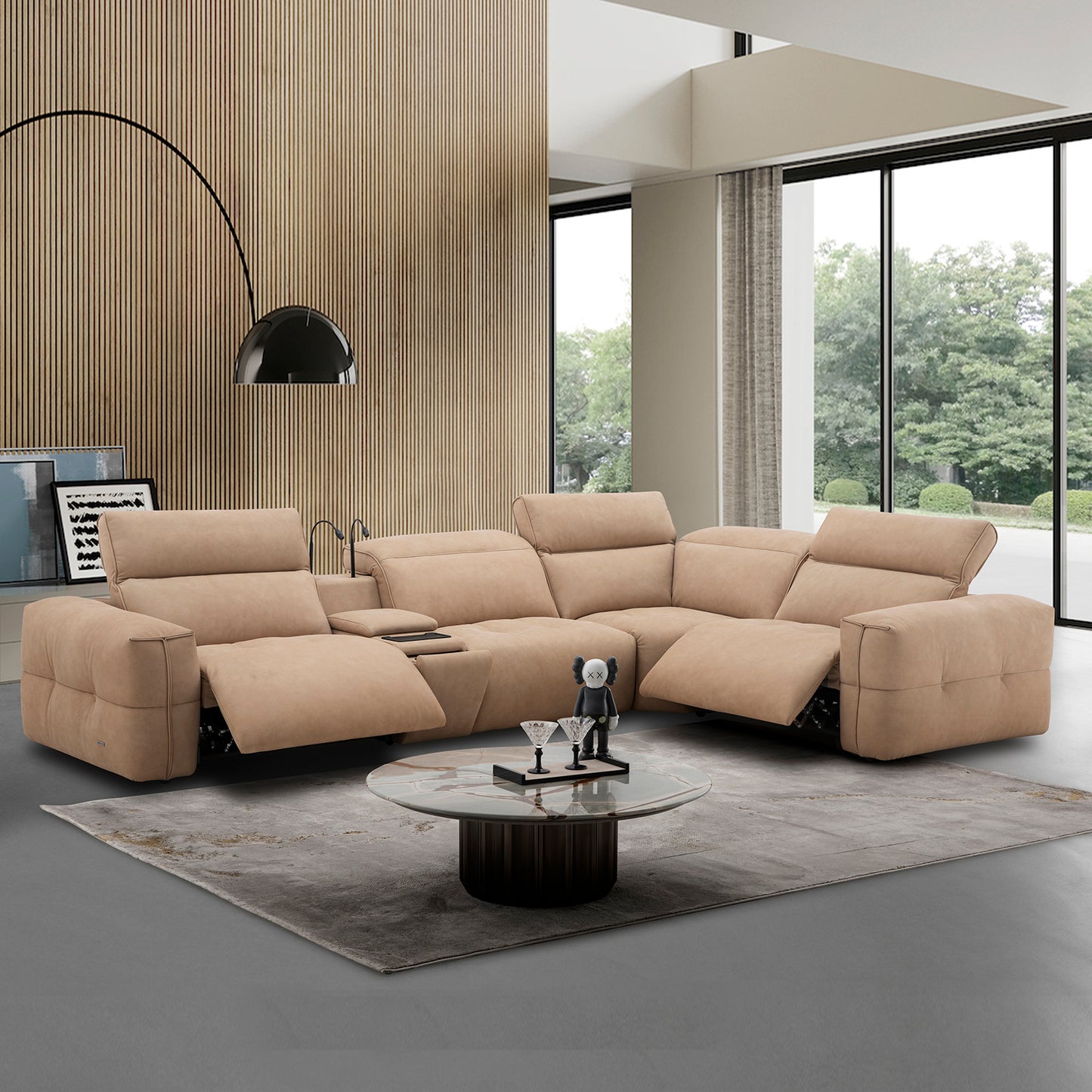 Esta L-shape Sofa (console)