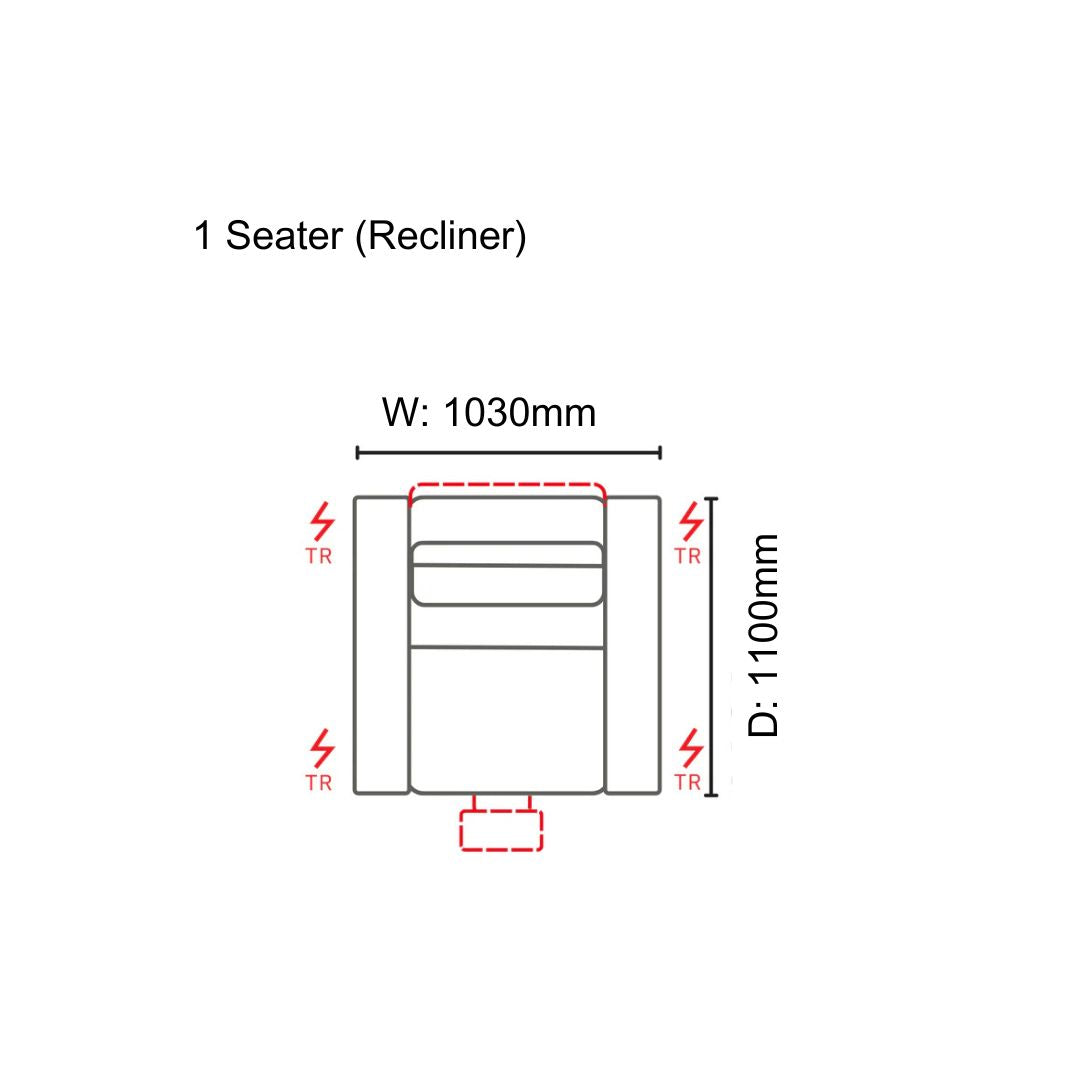 Maeve 1 Seater Sofa