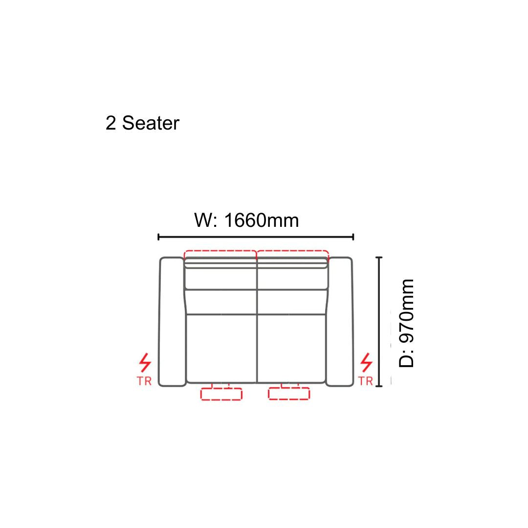 Doyle 2 Seater Sofa