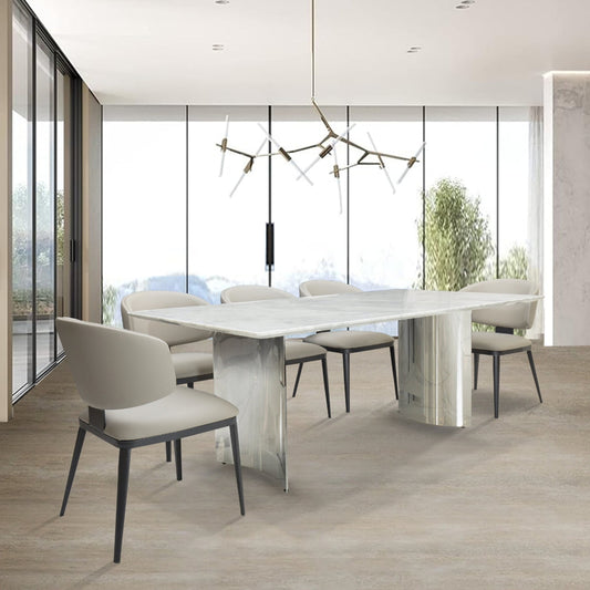 7 Marble Table Top Dining Sets That Elevate Your Interior in 2025