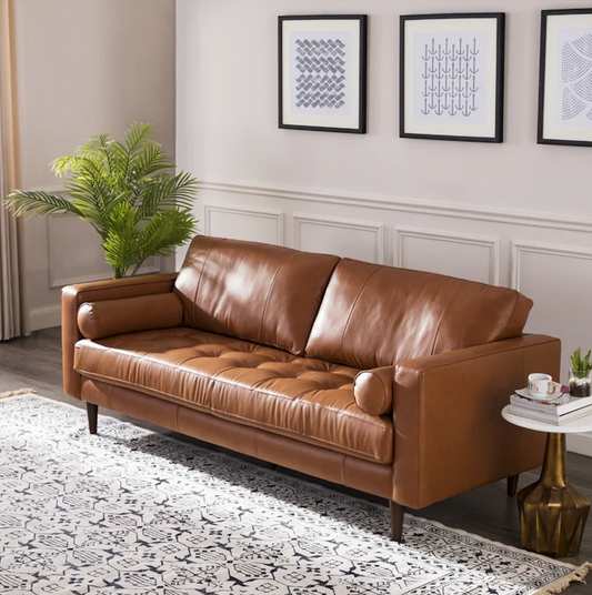 Faux Leather Sofas: Style on a Budget