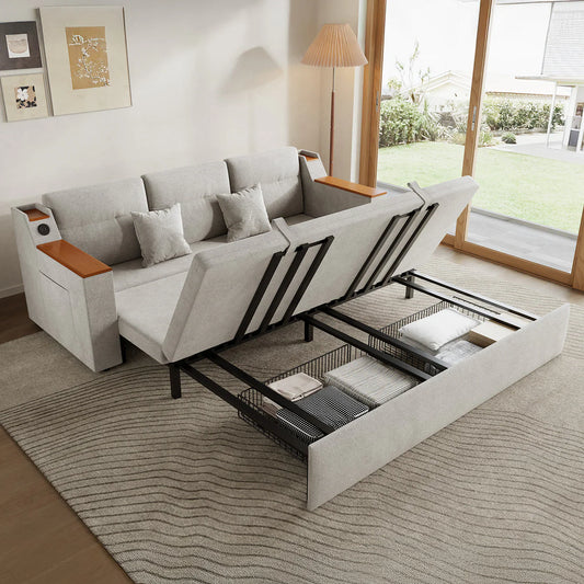 Comfortable Sleeper Sofa with Recliner | A Space-Saving Solution for Your Living Room