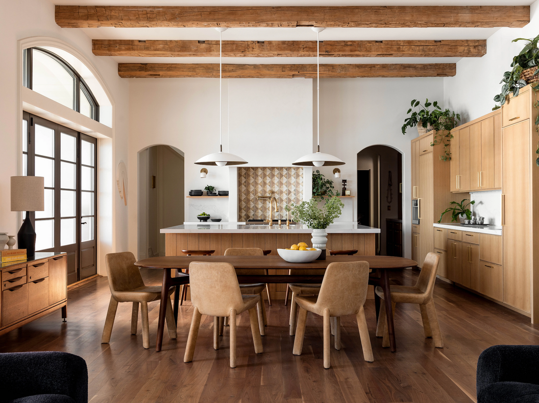 How Do You Fill A Large Dining Room Space?