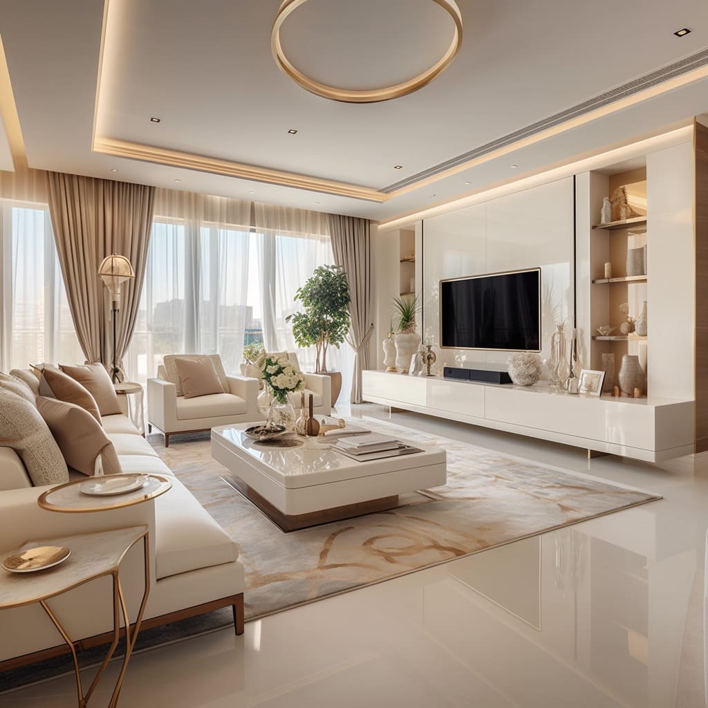 Elevate Your Home with Luxury Living Room – COZY Living