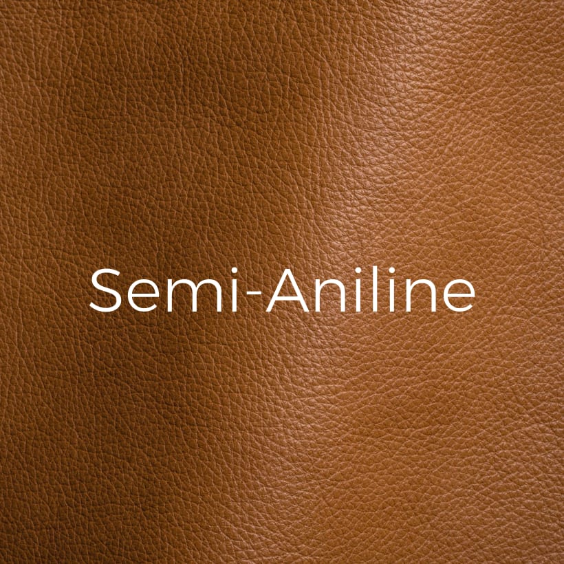 Semi-Aniline Leather Sofas: A Perfect Balance of Durability and Softness