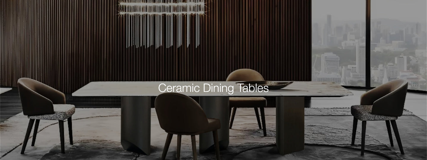 High Durability Ceramic Dining Tables Collection COZY Living