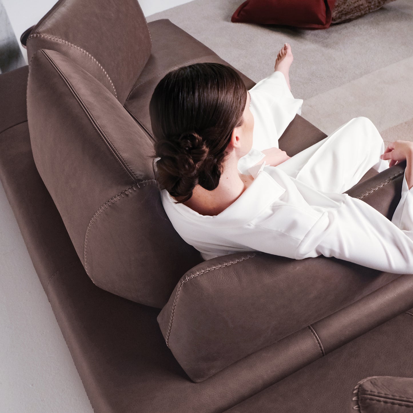 Gianduiotto L-shape Sofa