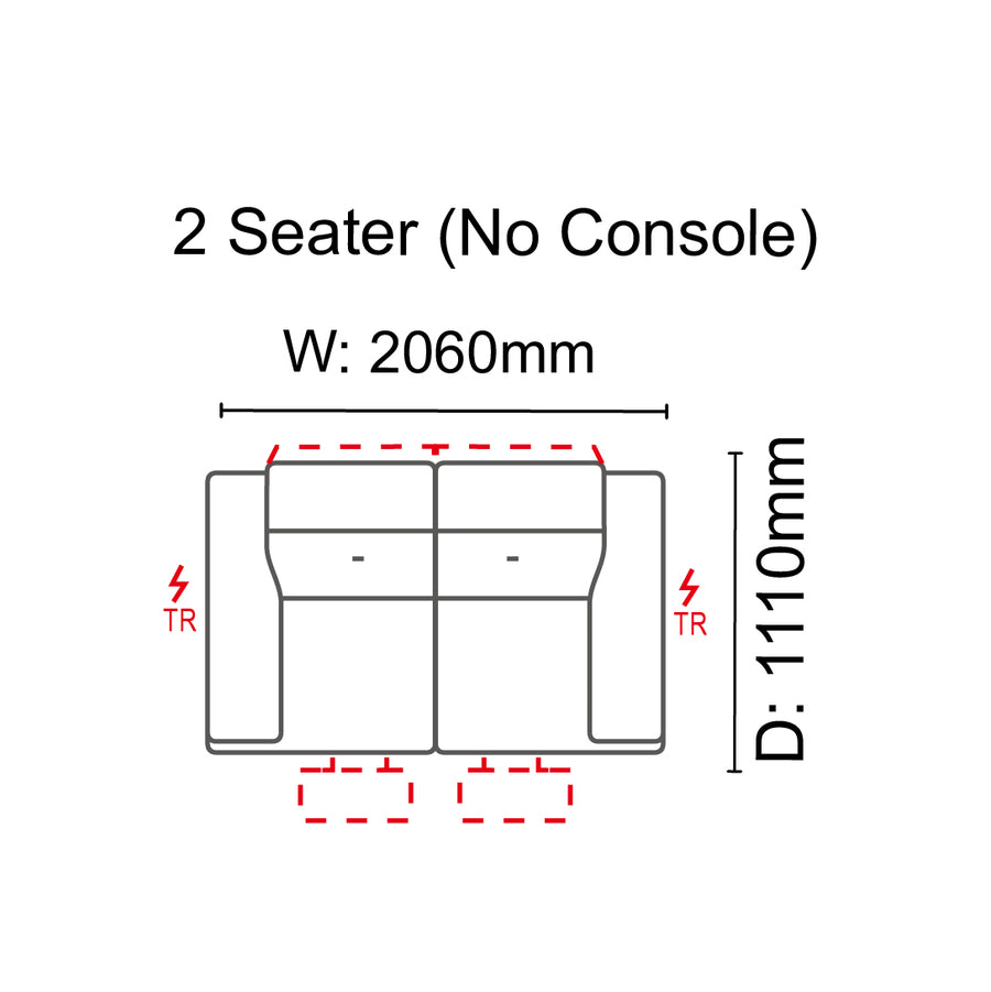 Avery 2 Seater Sofa
