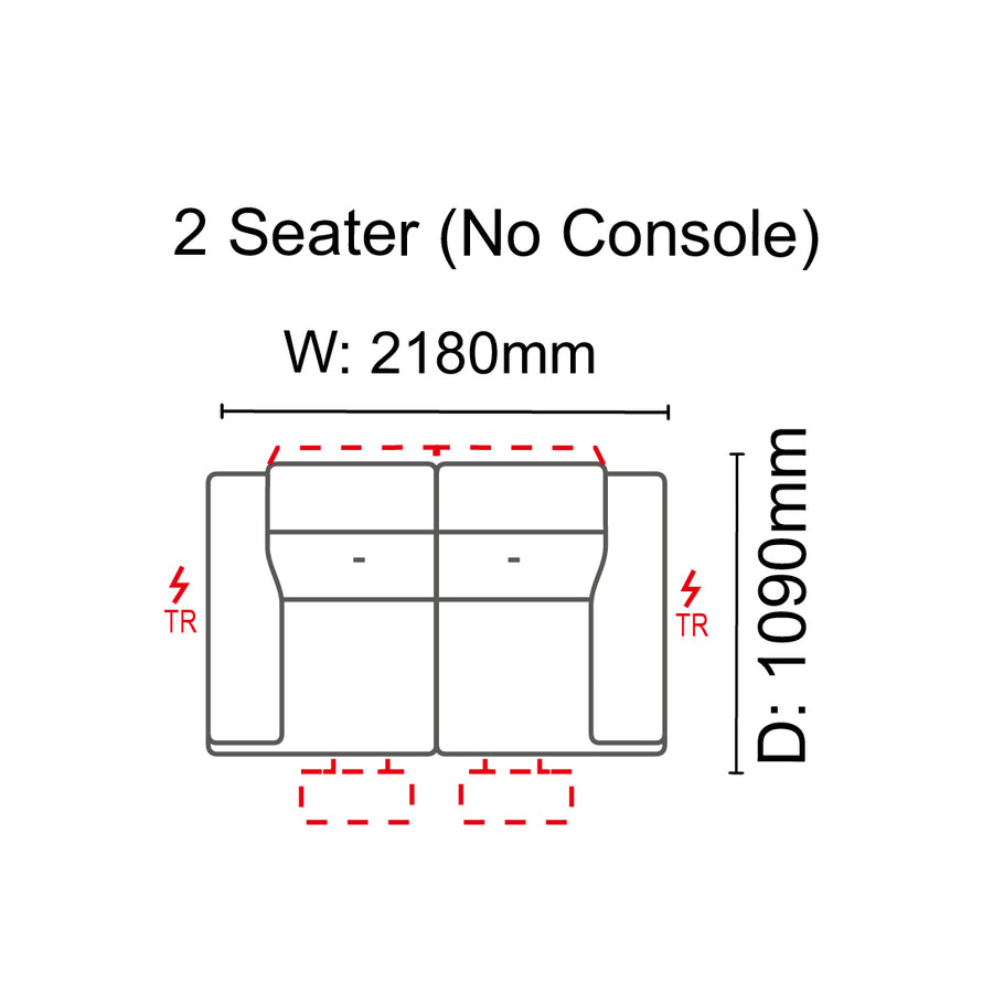 Theodora 2 Seater Sofa