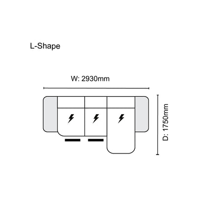 Munch L-shape Sofa