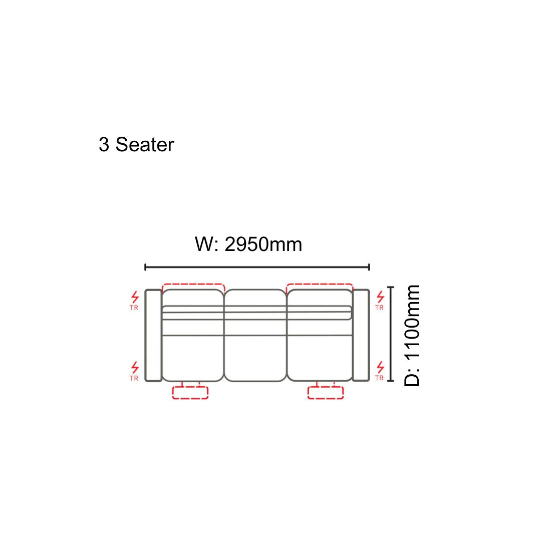 Maeve 3 Seater Sofa