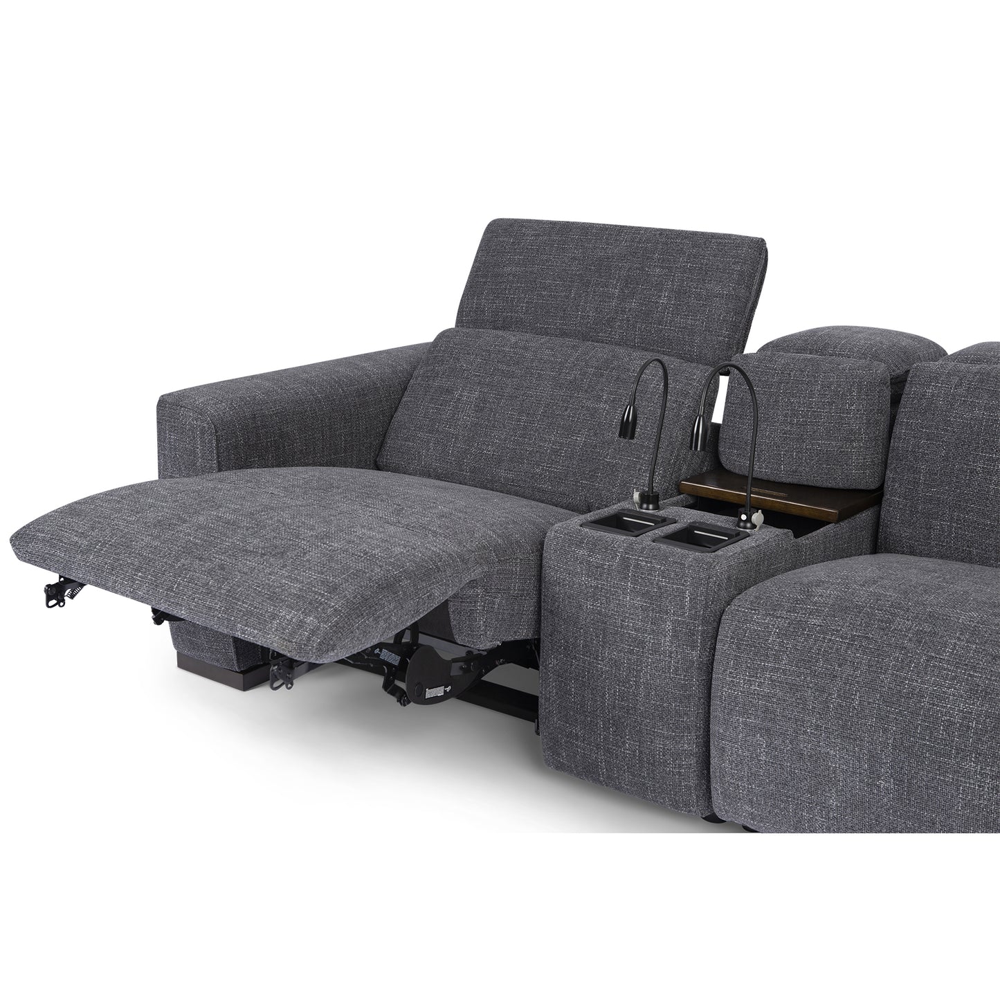 Triumph 3 Seater Fabric Recliner Sofa