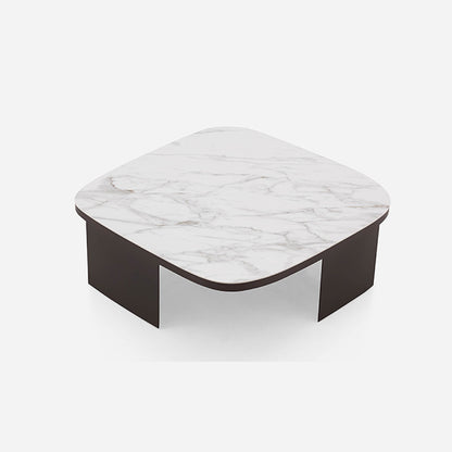 Jamie A Square Ceramic Coffee Table (White)